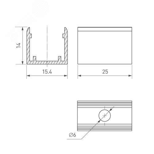 Экран ARH-WIDE-(F)-H10-2000 Opal-PM (ARL, Пластик) 11
