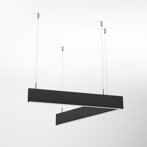Светильник ALT-LINEAIR-ANGLE-60-FLAT-UPDOWN-DIM-700x605-55W Day4000 (BK, 100 deg, 230V) (ARL, IP20 Металл, 3 года) - Arlight