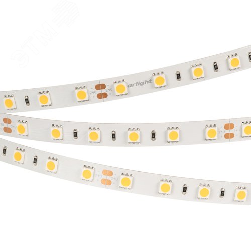 Лента RT 2-5000 24V Warm2700 2x (5060, 300 LED, LUX) (Arlight, 14.4 Вт/м, IP20) (008828(B))