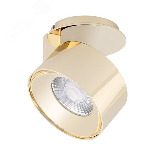 Модуль светодиодный PLURIO-LAMP-R77-9W Warm3000 (BRS, 36 deg, 2-2, 38V, 200mA) (031840) - Arlight