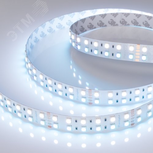 Лента светодиодная 32 Вт/м 24В RGBW 6000K IP20 144LED/м RT-B144-19mm SMD 5060 5 м - фото 10