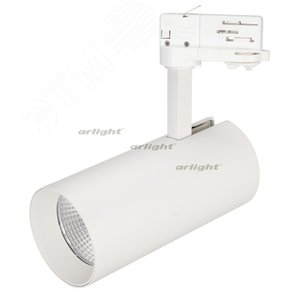 Светильник трековый SP-POLO-TRACK-LEG-R85-15W Day4000 (WH-WH, 40 deg) (ARL, IP20 Металл, 3 года) (027450) - Arlight