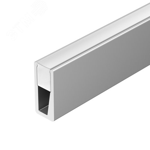 Профиль с экраном ALU-NANO-6-2000 ANOD+SILICONE (ARL, Алюминий) - Arlight