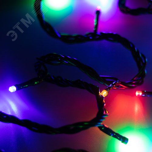 Гирлянда светодиодная декоративная ARD-STRING-HOME-5000-GREEN-50LED-LIVE RGB 230V, 3.5W ARDCL, IP20 3