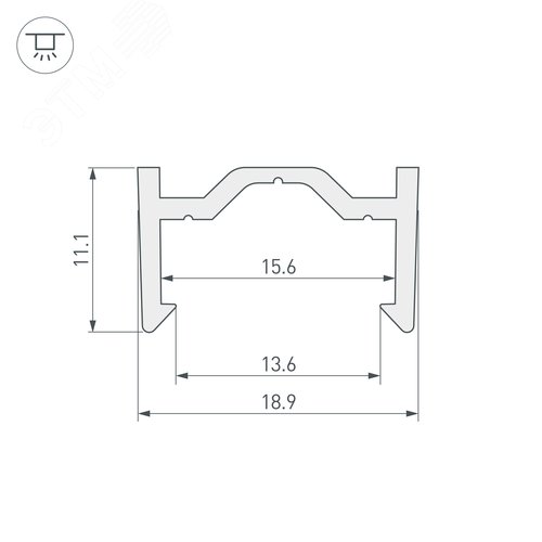 Блок питания ARJ-KE24500A (12W, 500mA, PFC) (ARL, IP20 Пластик, 5 лет) 10