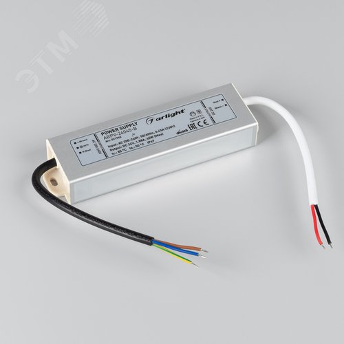 Блок питания ARPV-24045-B (24V, 1.9A, 45W) (ARL, IP67 Металл, 3 года) 2
