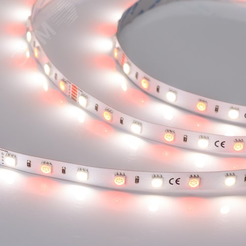 Лента светодиодная 14,4 Вт/м 24В IP20 RGBW 60LED/м RT/RTW-B60-10mm SMD 5060 5 м - Arlight