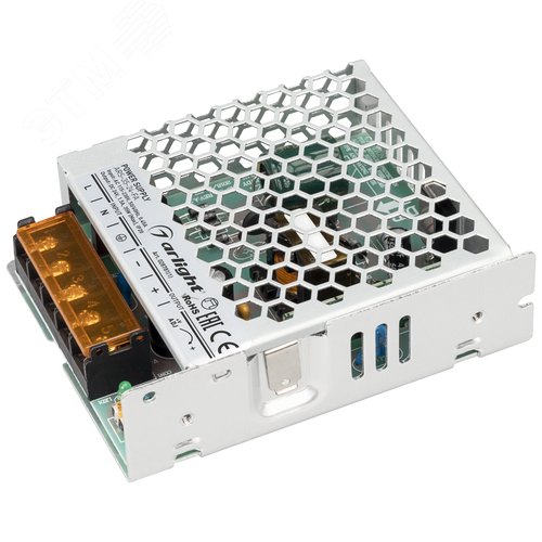 Блок питания ARS-35-24-FA (24V, 1.5A, 35W) (ARL, IP20 Сетка, 3 года) - Arlight