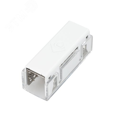 Коннектор питания ARL-MOONLIGHT-1712-CON-POWER-MID-WH ARL, пластик - Arlight