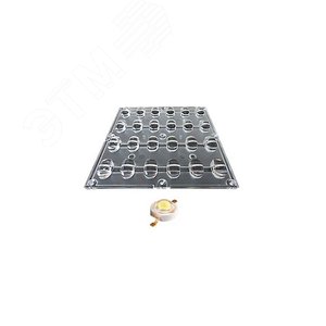 Блок линз 24BST-E (120x40°, 24x LED) (Turlens, -) (012519)