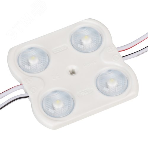 Модуль герметичный CRAFT-2835-4-12V White 170deg (45x43mm, 1.6W, IP65) (ARL, Закрытый) - Arlight