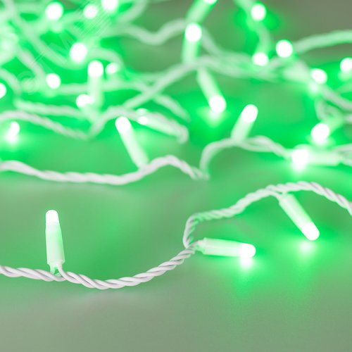 Гирлянда светодиодная декоративная ARD-STRING-CLASSIC-10000-WHITE-100LED-MILK-SYNC RGB 230V, 6.5W ARDCL, IP65 - фото 2