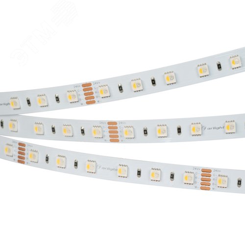 Лента LED RT 2-5000 24V RGBW-One Day 2x (5060, 300 LED, LUX) (ARL, 19.2 Вт/м, IP20) (019151(1))