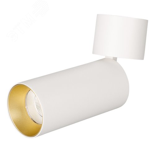 Корпус SP-POLO-SURFACE-FLAP-R65 (WH, 1-3, 200mA) (IP20 Металл, 3 года) - фото 2