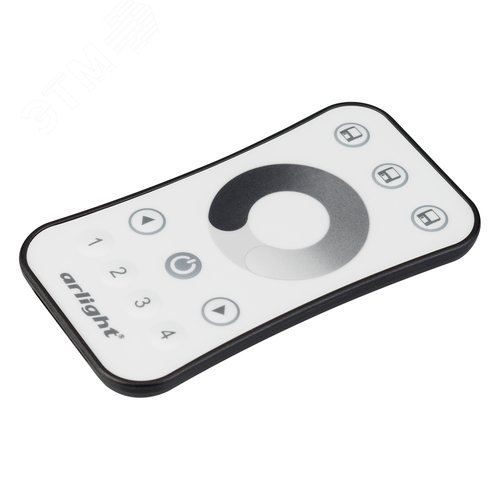 Пульт SMART-R10-DIM 4 зоны, 2.4G ARL, IP20 пластик, 5 лет - Arlight
