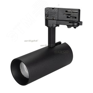 Светильник трековый SP-POLO-TRACK-LEG-R65-8W Day4000 (BK-BK, 40 deg) (ARL, IP20 Металл, 3 года) (027464) - Arlight