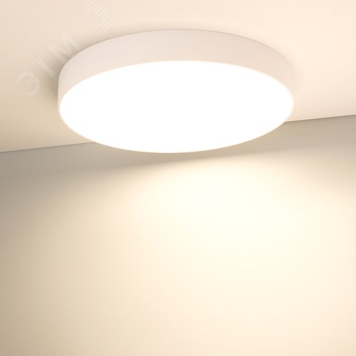 Светильник SP-RONDO-R500-50W Warm3000 (WH, 120 deg, 230V) (, IP40 Металл, 3 года) - фото 5