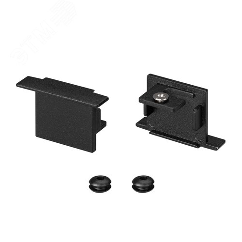 Заглушка SL-LINE-3523 BLACK глухая (металл) - Arlight