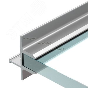 Профиль TOP-GLASS8-2D-2000 (ARL, Алюминий) (016976) - Arlight