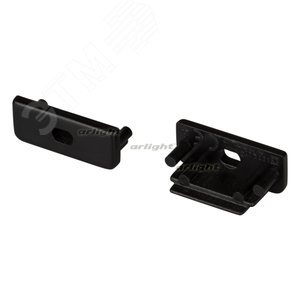 Заглушка SURFACE-BLACK с отверстием (ARL, Пластик) (021791)