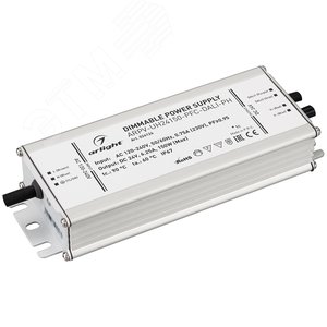 Блок питания ARPV-UH24150-PFC-DALI-PH (24V, 6.3A, 150W) (ARL, IP67 Металл, 7 лет) (026126)