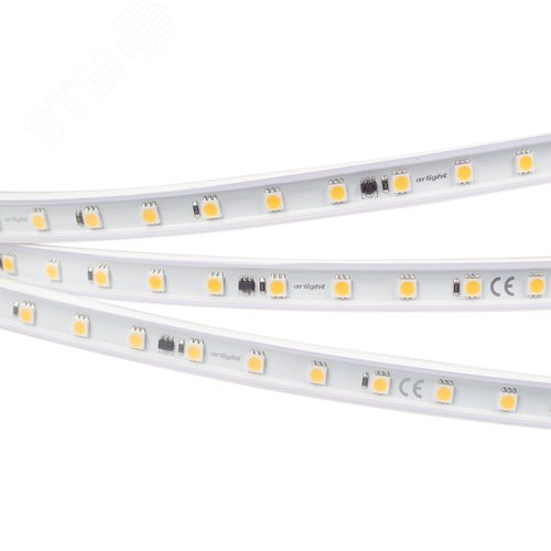 Лента LED ARL-10000PV-5060-54-230V White6000 (15mm, 8W, IP65) (ARL, 8 Вт/м, IP65)
