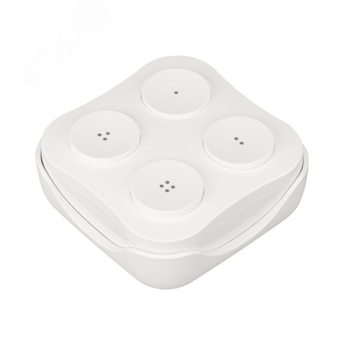 INTELLIGENT ARLIGHT Панель TUYA-228-4-RF-WH-SUF (kinetic, 433MHz) (IARL, IP20 Пластик, 3 года) (029698) - Arlight