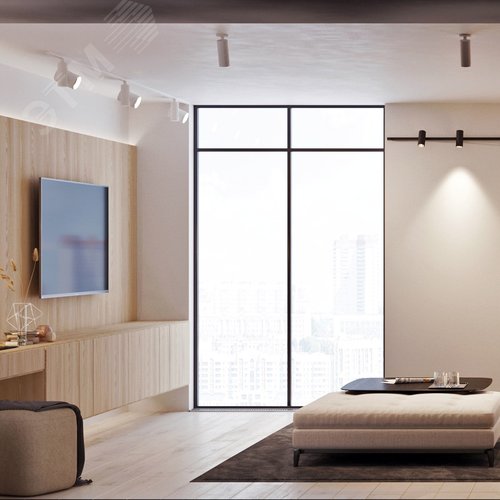 Светильник SP-POLO-SURFACE-FLAP-R85-15W Warm3000 (WH-WH, 40 deg) (ARL, IP20 Металл, 3 года) (027552) 2