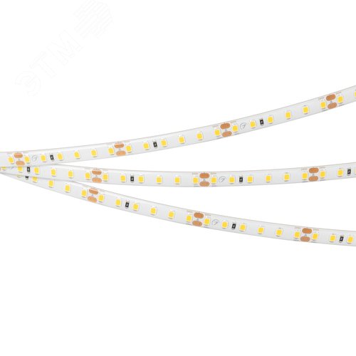 Лента светодиодная 9,6 Вт/м 24В IP65 3000K 120LED/м RT/RTW-A120-8-11mm SMD 2835 5 м - фото 3