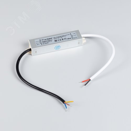 Блок питания ARPV-24020-D (24V, 0.8A, 20W) (ARL, IP67 Металл, 3 года) - фото 2