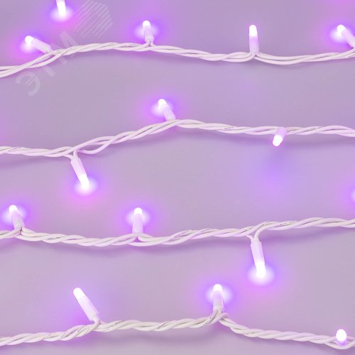 Гирлянда светодиодная декоративная ARD-STRING-PRO-10000-WHITE-100LED-MILK-LIVE RGB-DMX 24V, 10W ARDCL, IP65 - фото 6