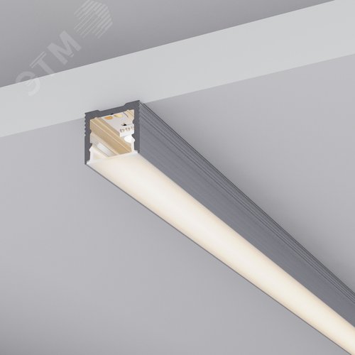 Профиль с экраном SL-SLIM-H13M-2500 ANOD+OPAL (ARL, Алюминий) 3