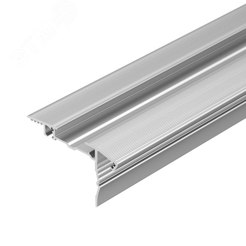 Профиль с экраном ALU-STAIR-DK-2000 ANOD+FROST ( Алюминий) 3