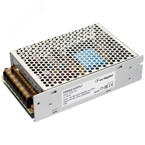 Блок питания ARS-250-24 (24V, 10.4A, 250W) (ARL, IP20 Сетка, 2 года) - Arlight