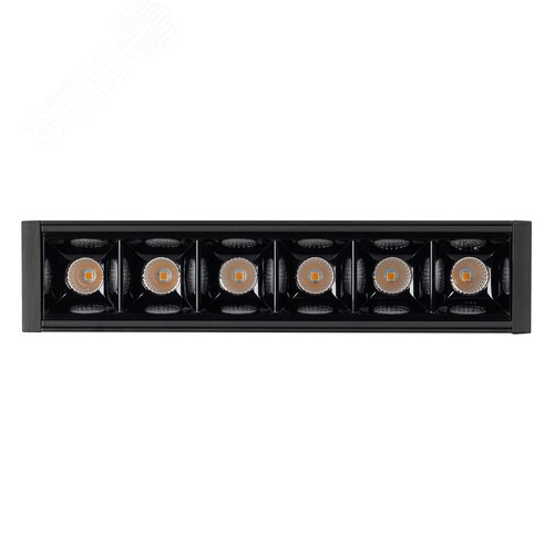 Светильник CLIP-38-LASER-S171-6W Day4000 (BK, 36 deg, 24V) (IP40 металл, 3 года) 2