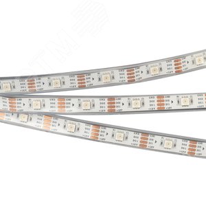 Лента SPI-5000P-RAM-5060-30 12V Cx1 RGB-Auto (12mm, 4.8W/m, IP66) (Arlight, Закрытый, IP66) (026462) - Arlight