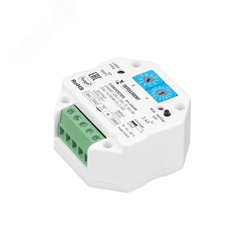 Конвертер INTELLIGENT ARLIGHT SMART-DALI-301-72-SH-IN (24V, TUYA Wi-Fi, 2.4G) (IARL, IP20 пластик, 5 лет) - артикул 046468