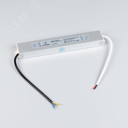Блок питания ARPV-12080-SLIM-D (12V, 6.7A, 80W) (ARL, IP67 Металл, 3 года) - фото 4