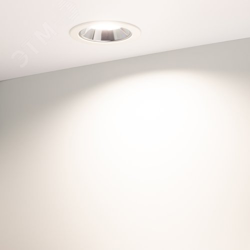 Светильник IM-STORM-R115-10W Day4000-MIX (WH, 80 deg, 230V) (IP20 металл, 3 года) - фото 8