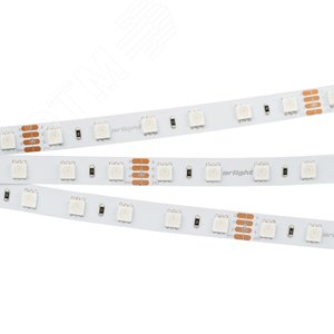 Лента LED RT 2-5000 24V RGB 2x (5060, 300 LED, LUX) (ARL, 14.4 Вт/м, IP20) (010367(B))
