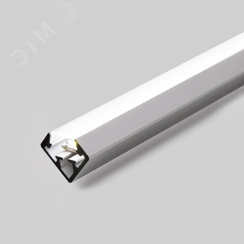 Профиль PDS45-KUB-2000 ANOD (ARL, Алюминий) (021646) - фото 3