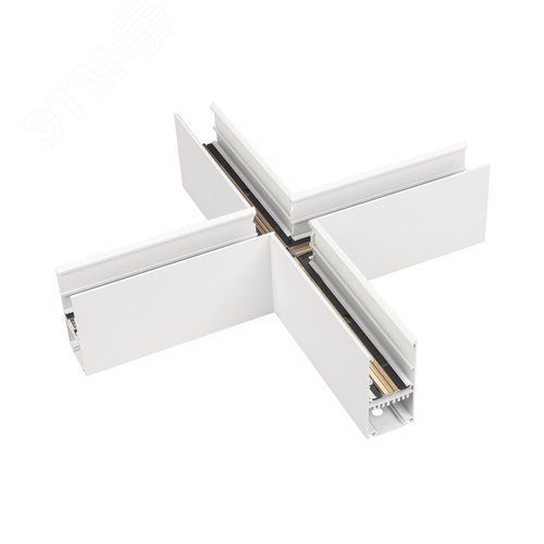 Коннектор крестовой MAG-CON-4592-X90 (WH) (IP20 металл, 3 года)