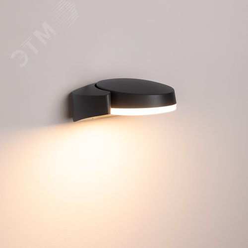 Светильник LGD-EYE-WALL-6W Warm3000 (GR, 117 deg, 230 В) (ARL, IP54 Металл, 3 года) - фото 4