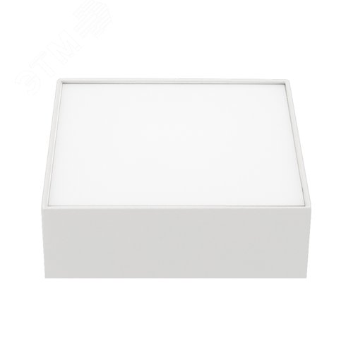 Светильник SP-QUADRO-S175x175-16W Day4000 (WH, 120 deg, 230V) (IP40 металл, 3 года) - фото 2