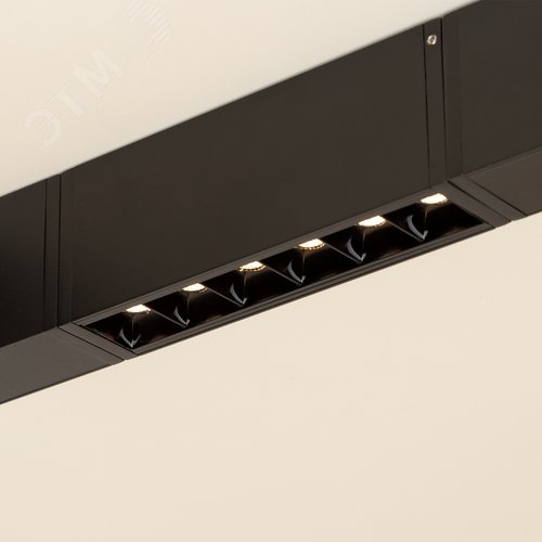 Светильник CLIP-38-LASER-S171-6W Warm3000 (BK, 36 deg, 24V) (IP40 металл, 3 года) - фото 5