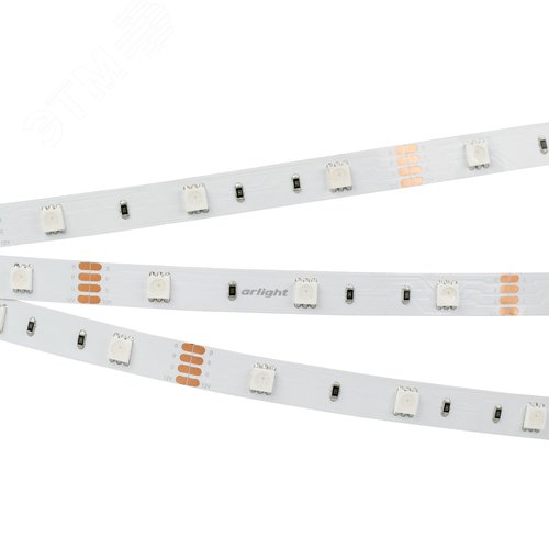 Лента LED RT 2-5000 12V RGB (5060, 150 LED, LUX) (ARL, 7.2 Вт/м, IP20) (010596(B)) - Arlight