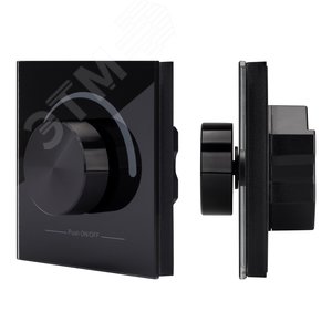 Панель Rotary SR-2836R-RF-IN Black (3V, DIM) (ARL, IP20 Пластик, 3 года) (020947) - Arlight