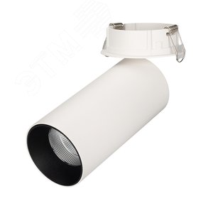 Светильник SP-POLO-BUILT-R65-8W White5000 (WH-BK, 40 deg) (Arlight, IP20 Металл, 3 года) (027261) - Arlight