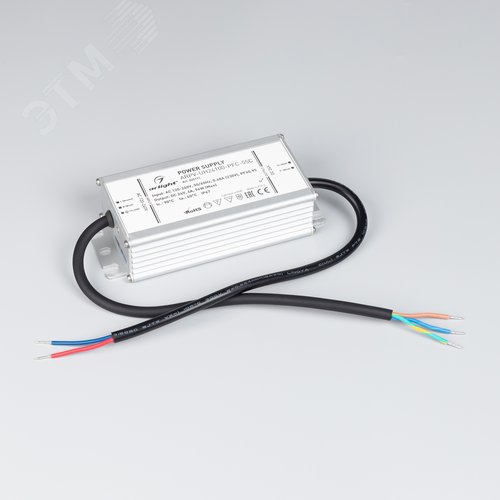 Блок питания ARPV-UH24100-PFC-55C (24V, 4.2A, 100W) (ARL, IP67 Металл, 5 лет) 3