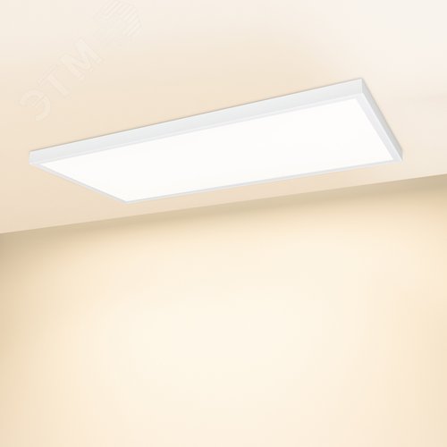 Светильник DL-INTENSO-S600x1200-60W Warm3000 (WH, 120 deg, 230V) (Arlight, IP40 Металл, 3 года) | 036241 | Arlight - фото 4